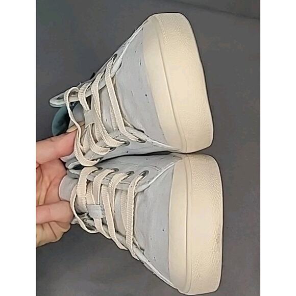 Teva Freewheel Washed Canvas Sneakers, Women's Size 9.5 Blue Natural - Picture 4 of 9